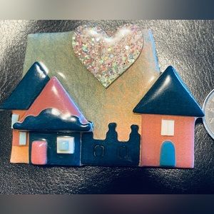 House Pins by Lucinda Brooch